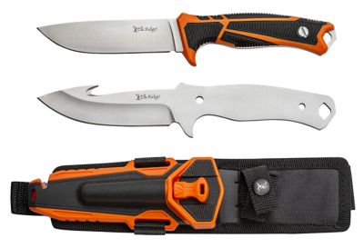 Elk Ridge 3.5 in. and 2.5 in. Pursuit Fixed Blade Knife Set at