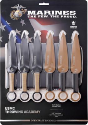 Image showing  5.5 in. Throwing Academy Throwing Knives, 3-Pack