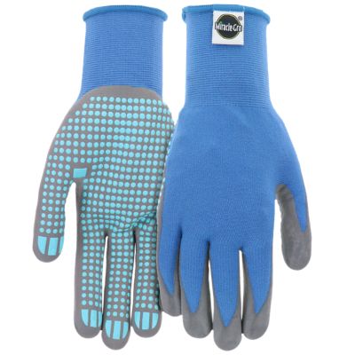 Miracle-Gro Women's Nylon Dotted Gloves, 1-Pair