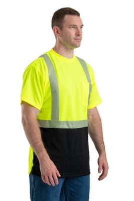 Image showing 2 th Berne Men's Hi-Vis Colorblock Class 2 T-Shirt
