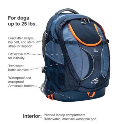 Image showing  G-Train Medium Nylon K9 Pet Backpack