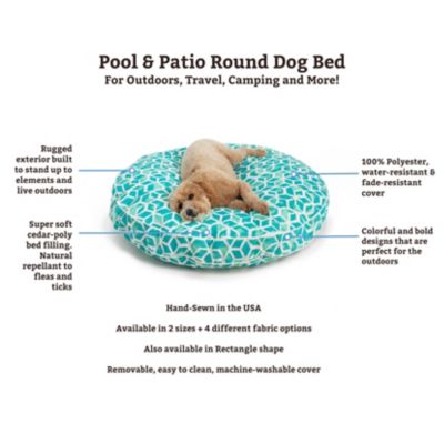 Image showing  Indoor/Outdoor Round Dog Bed