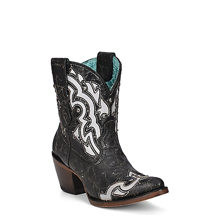 Corral Embroidered with Inlay J Toe Western Boots