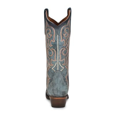Image showing 3 th Circle G Women's Western Snip Toe Boots, Blue Jean
