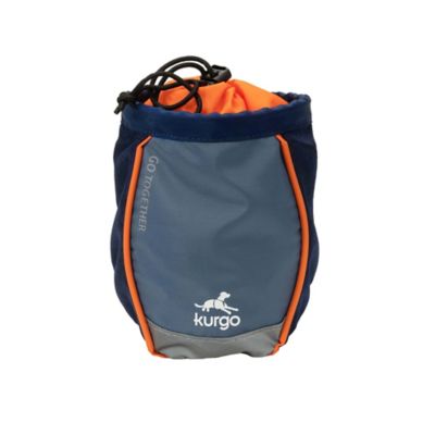 Kurgo Go Stuff It Treat Bag, Navy Blue