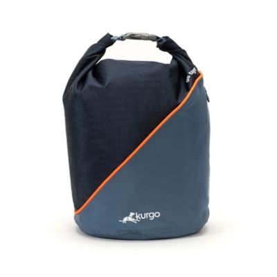 Kurgo Kibble Carrier, 5 lb., Navy Blue I travel a ton for work and my dogs goes everywhere with me so I really needed an easy option for her food that was practical and sanitary