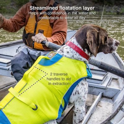 Image showing  Surf N Turf Dog Life Jacket, Yellow