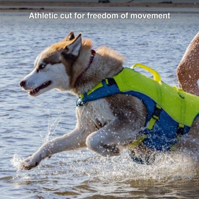 Image showing  Surf N Turf Dog Life Jacket, Yellow