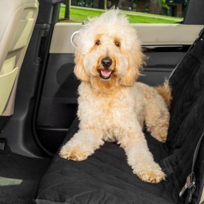 PetSafe Happy Ride Quilted Bench Seat Cover, Black