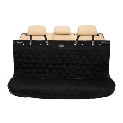 Image showing 6 th PetSafe Happy Ride Quilted Bench Seat Pet Cover, Black