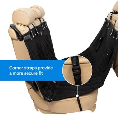 Image showing  Happy Ride Quilted Hammock Seat Pet Cover, Black