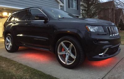 Image showing  2,000-Lumen Underbody LED Solid Aluminum Channel RGB Multicolor Lighting Kit System with Remote Control