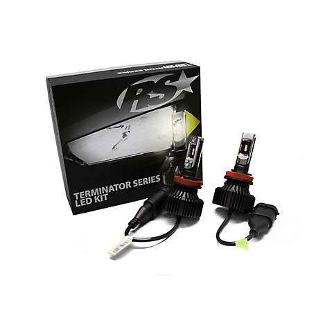 Race Sport Lighting Terminator 9006 Fanless LED Conversion Headlight Kit