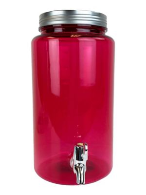HaynesBesco Group Acrylic Drink Dispenser, Red