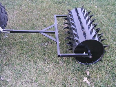 Image showing  Tow-Behind 36 in. Drum Spike Aerator