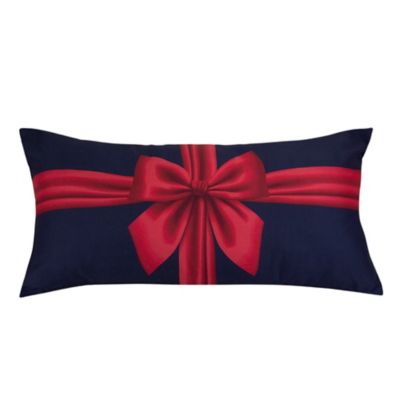 Donna Sharp Winter Wonderland Ribbon Decorative Pillow