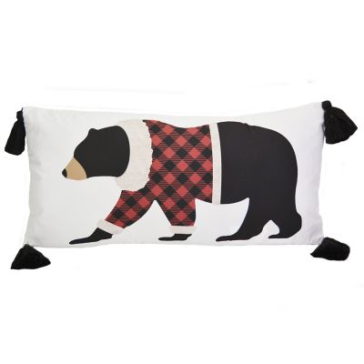 Donna Sharp Christmas Bear Decorative Pillow