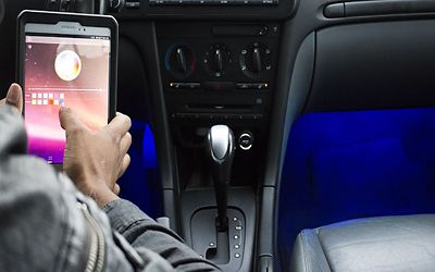 Image showing  ColorSMART Smartphone Controlled Interior LED Accent Kit, RSIKCS