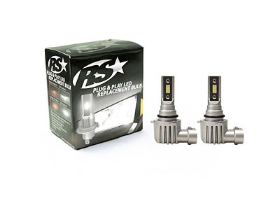 Race Sport Lighting 9006 PNP Series Plug-n-play Super LUX LED Replacement Bulbs, RSPNP9006