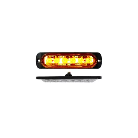 Race Sport Lighting RS70016A Ultra Slim 6 LED Amber Strobe Light Strobe Lights