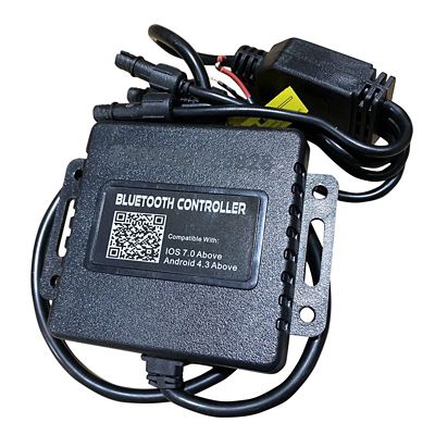 Image showing  12-POD RGBW Hi-Power Rock Light Complete Kit with Bluetooth APP controls, RS12PRGBW