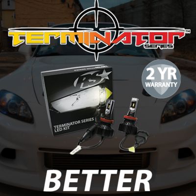 Image showing  Terminator Series H9 Fan-less LED Conversion Headlight Kit