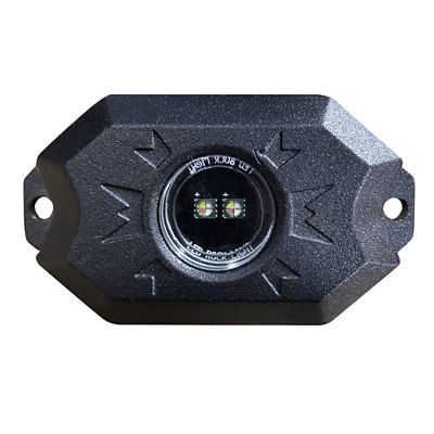 Image showing 5 th Race Sport Lighting 8-Pod RGBW Hi-Power Rock Light Complete Kit with Bluetooth APP Controller