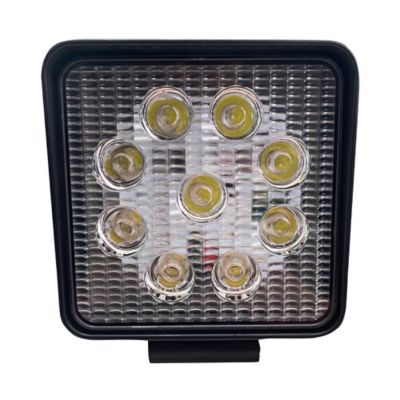 Race Sport Lighting 4in 27-Watt Round Street Series High-Powered LED Light 1755lm