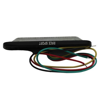 Image showing  4-LED Ultra Slim Flush Mount Marker Strobelight, Amber, RS70014A