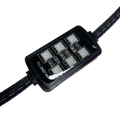 Image showing  ColorADAPT 12-Piece Light 6SMD POD RGB Multi-Color Accent Kit, RS12RGB