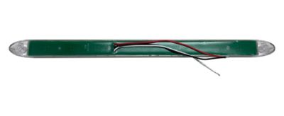 Image showing  17 in. 12V Screw-Mount High-Power Oval Tail/Brake Light with 9 LEDs