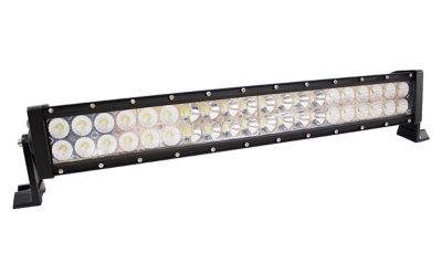 Race Sport Lighting 22in 120-Watt LED Straight Light Bar with Wire and Switch Harness