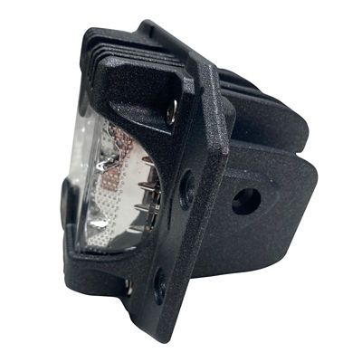 Image showing  LED Auxiliary Flush Mount Light with Amber Side Strobe, RS02FMC