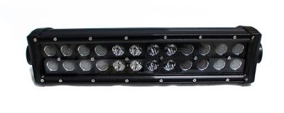 Race Sport Lighting Blacked Out Series 15in Straight Double-Row Combo Beam High Performance LED Light Bar