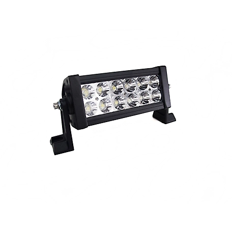 Race Sport Lighting 8in Street Series LED Light Bar 36W 2340LM Includes Easy to install Wire Harness and Switch