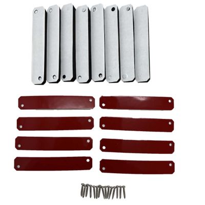 Image showing  Super Bright WHITE 8-POD 72-LED Bed Rail Lighting Complete System