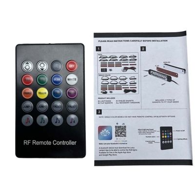 Image showing  RGB Multi-Color Bed Rail Kit, RSCS8PRGB