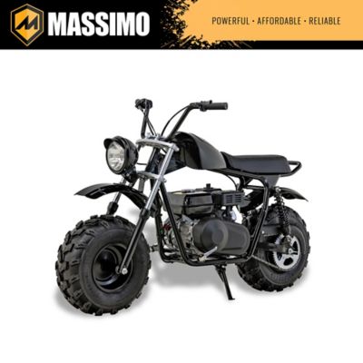 Massimo MB200S 196cc Gas Powered 7.5HP Mini Bike Motorcycle - Black