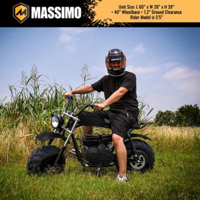 Image showing  MB200S 196cc Gas Powered 7.5HP Mini Bike Motorcycle