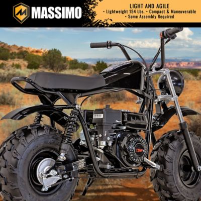 Image showing 7 th Massimo MB200S 196cc Gas Powered 7.5HP Mini Bike Motorcycle