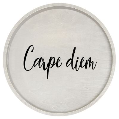Gray Wash Finish "Carpe Diem"