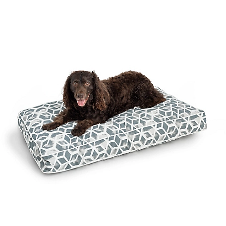 Snoozer Indoor/Outdoor Rectangle Dog Bed, Celtic Sea Salt