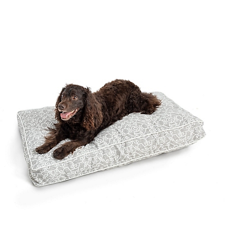 Snoozer Indoor/Outdoor Rectangle Dog Bed, Ramey Gray