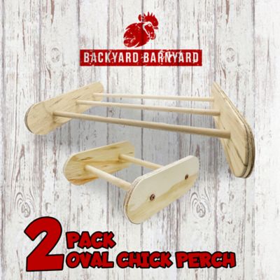 Image showing  Chick Perch Roosting Bars for Poultry Brooder and Chicken Coop, 2-Pack, Made in USA