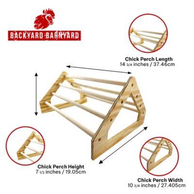 Image showing  Chick Perch Roosting Bar Toy for Brooder Box