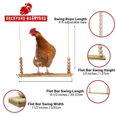Image showing  Flat Bar Chicken Swing
