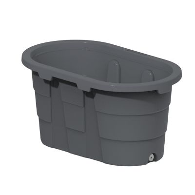 Neat Distributing 100 gal. Century Poly Stock Tank with Drain Plug, 2 ft. x 2 ft. x 4 ft.