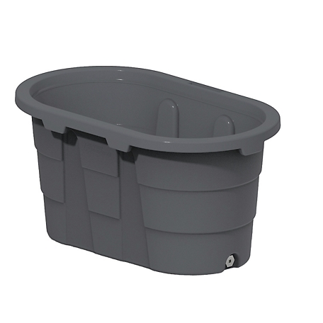 Neat Distributing 100 gal. Century Poly Stock Tank with Drain Plug, 2 ft. x 2 ft. x 4 ft.