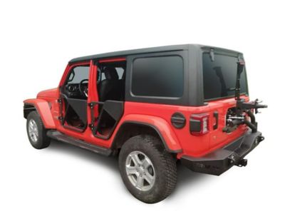 Image showing  Jeep Wrangler JL, Gladiator JT Tubular Front Doors, Lower Half, 2-Pack