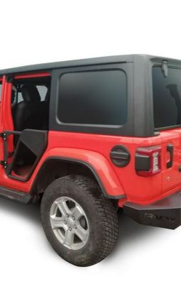 Image showing  Jeep Wrangler GL, Gladiator JT Rear Tubular Doors, Lower Half, 2-Pack